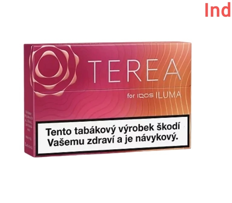 Стики Terea Ruby fuse мягкий табак с ягодами и цветочными нотками (Индонезия) (блок - 10 пачек)